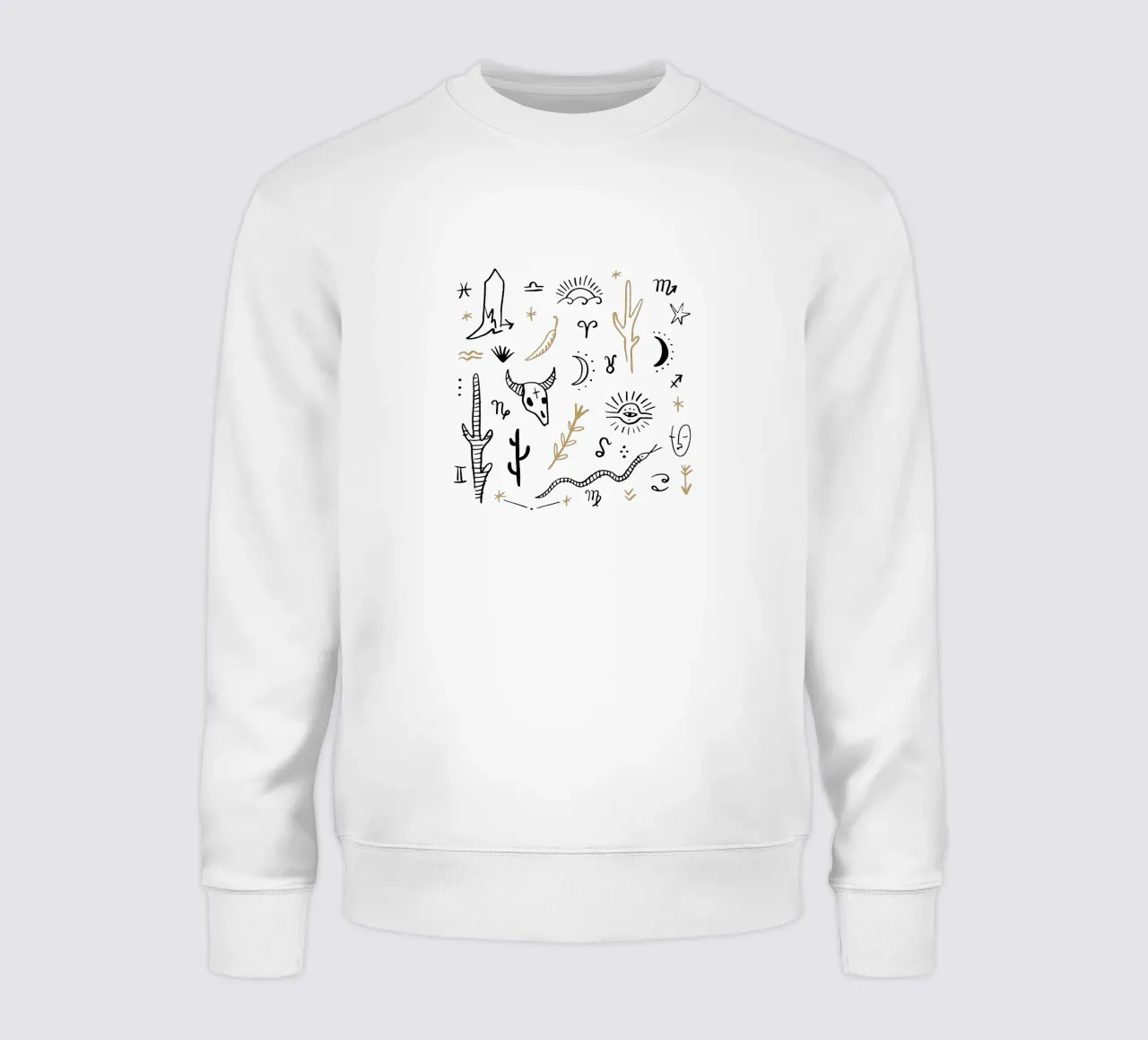 Zodiac Signs (Without Background) felpa da treechild