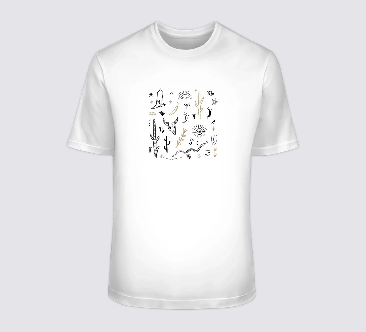 Zodiac Signs (Without Background) t-shirt da treechild