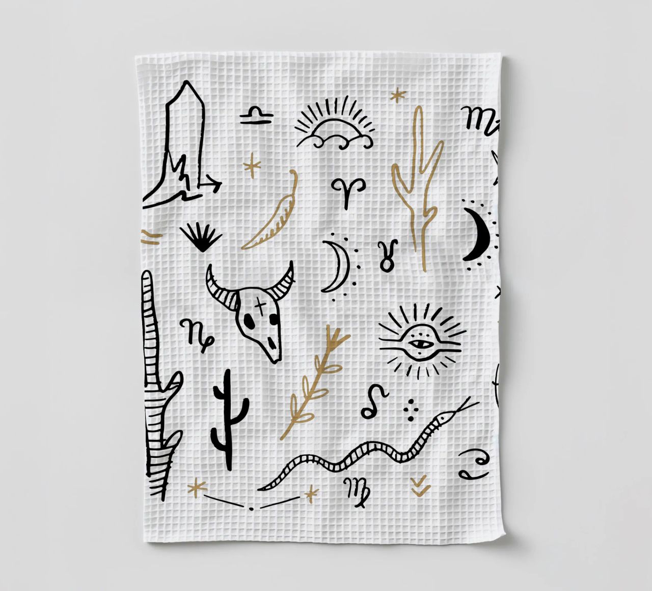 Zodiac Signs (Without Background) canovaccio da cucina da treechild
