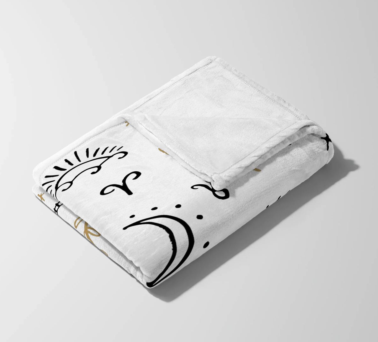 Zodiac Signs (Without Background) coperta in pile da treechild