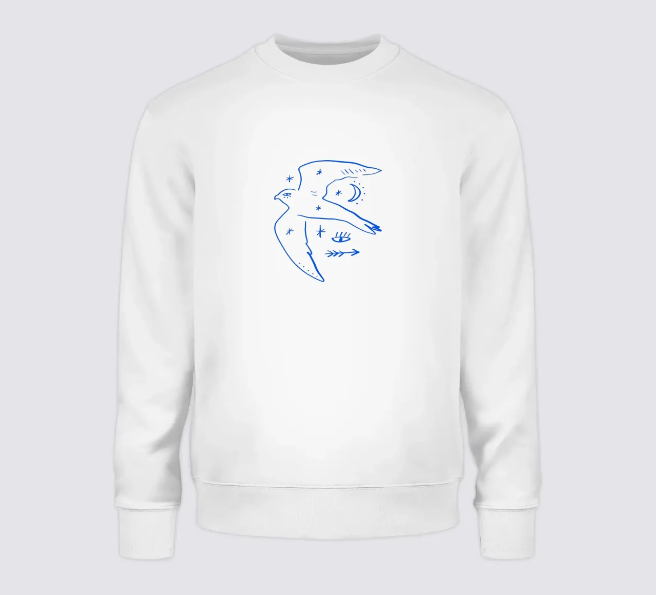 Bird Of Freedom (Without Background) felpa da treechild