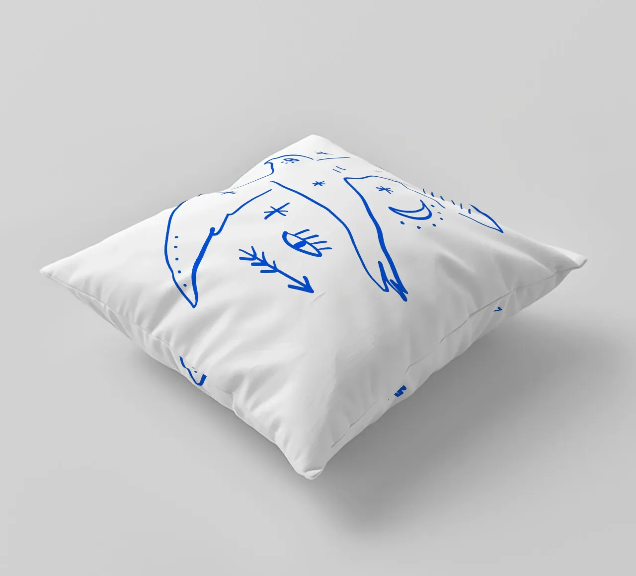 Bird Of Freedom (Without Background) cuscino da treechild