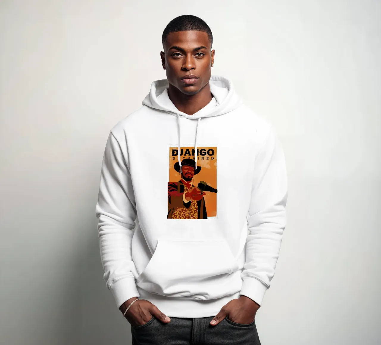 Django Unchained sweat à capuche de Gallery Print and Art Limited