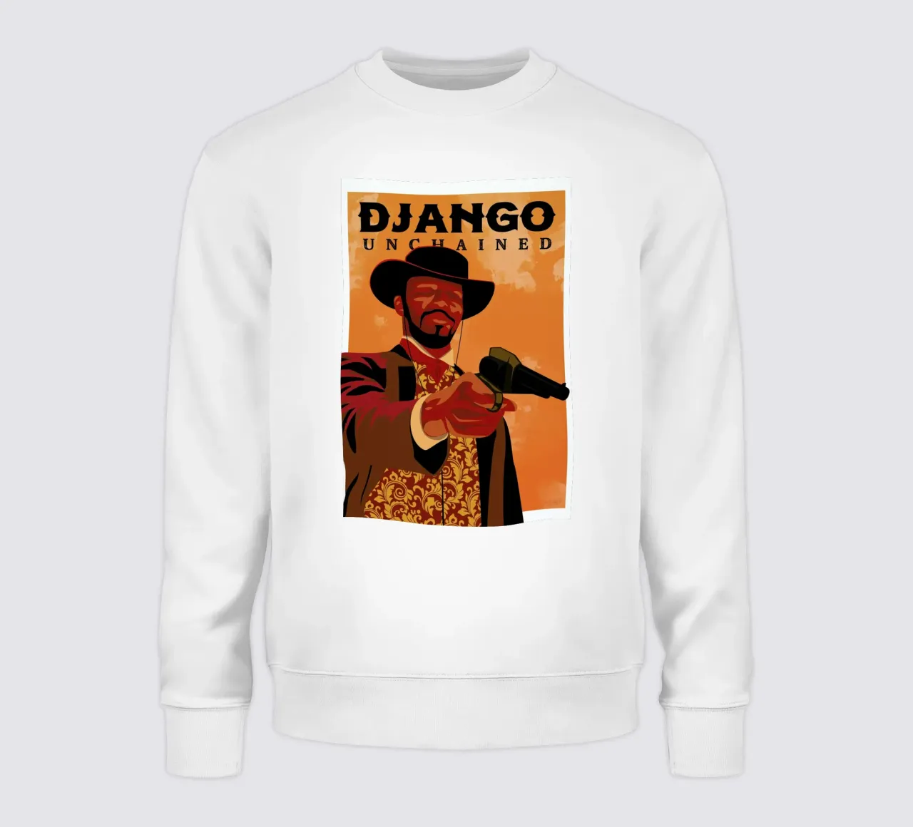 Django Unchained felpa da Gallery Print and Art Limited