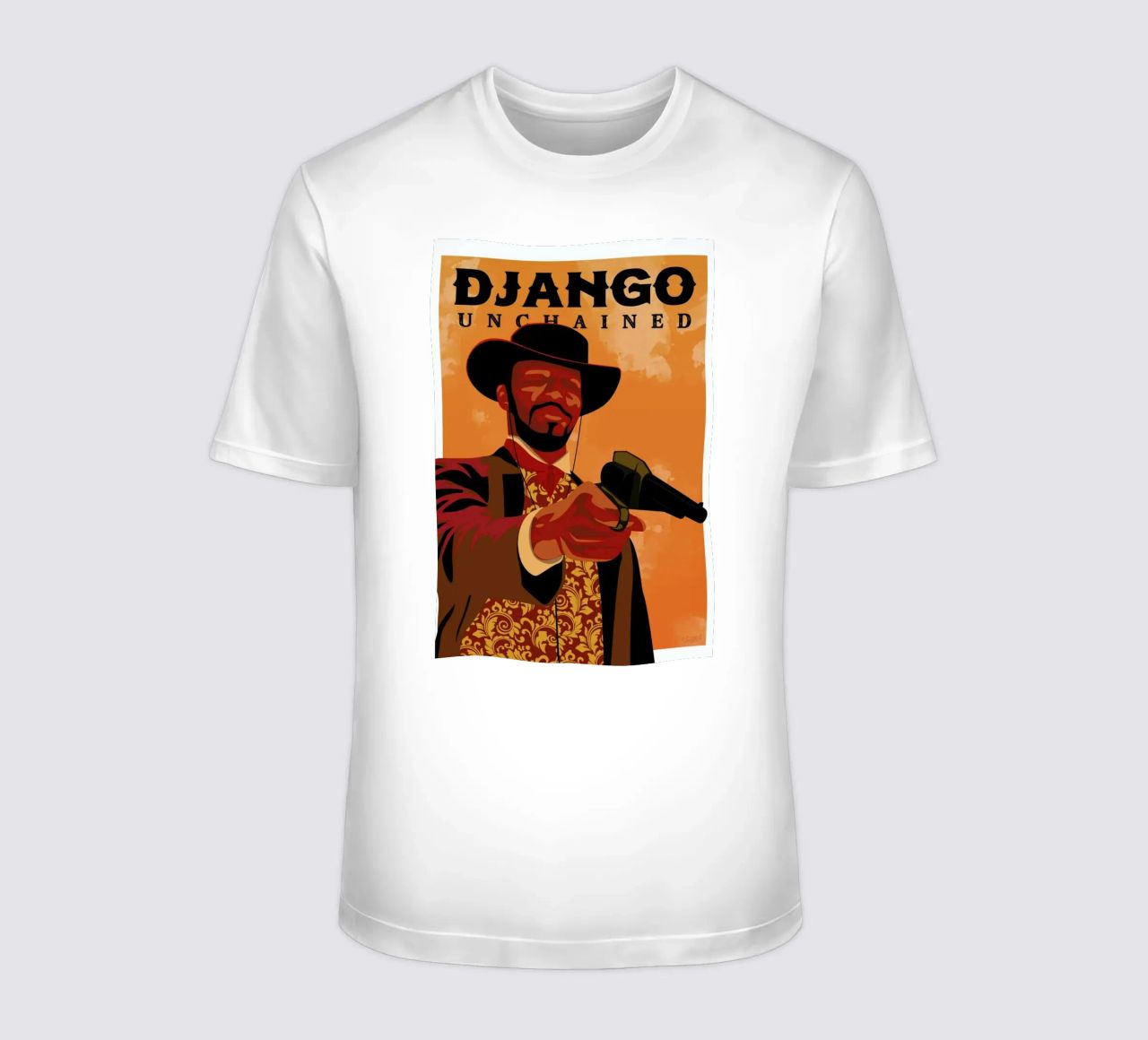 Django Unchained t-shirt da Gallery Print and Art Limited