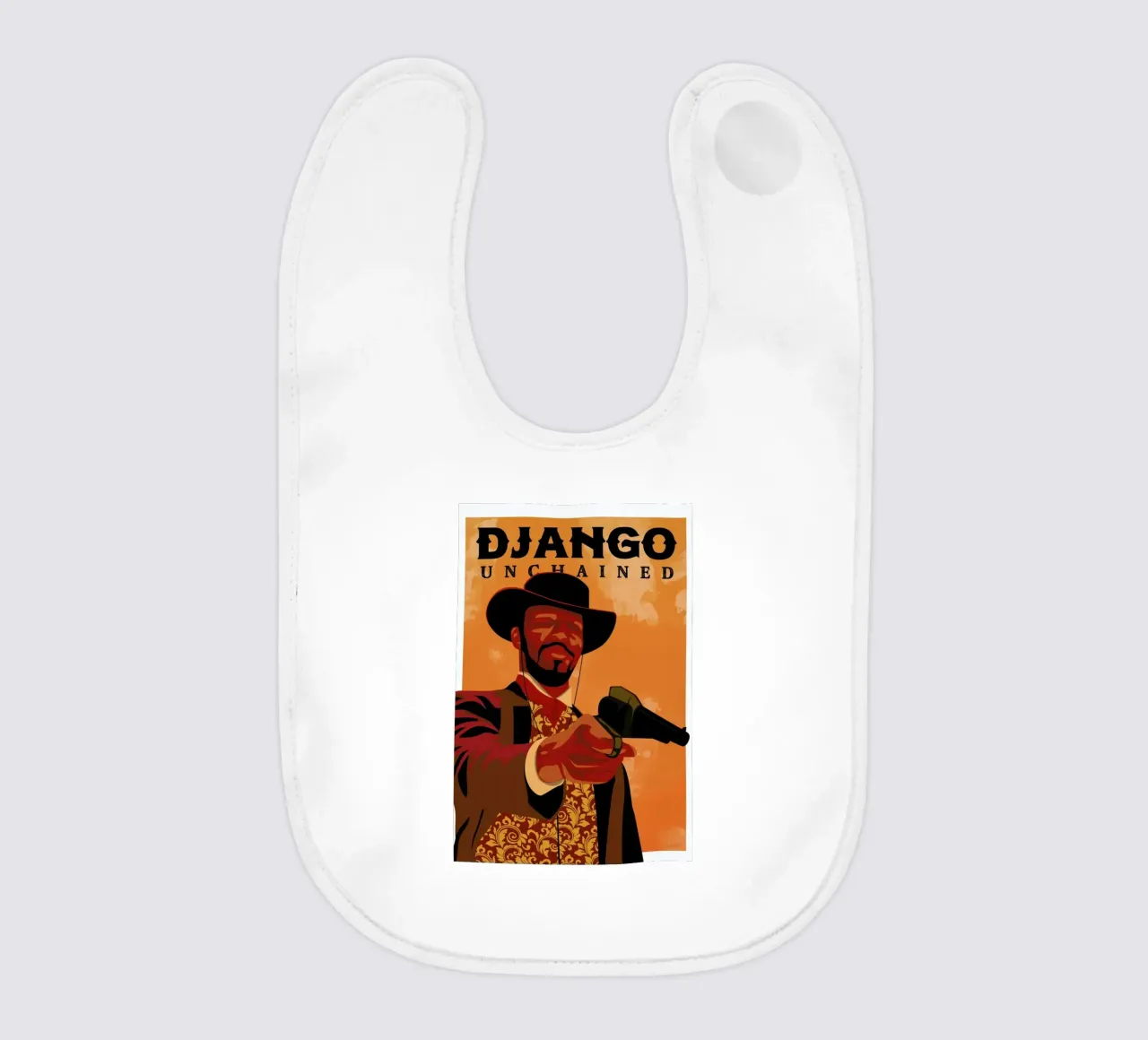 Django Unchained Babylätzchen von Gallery Print and Art Limited