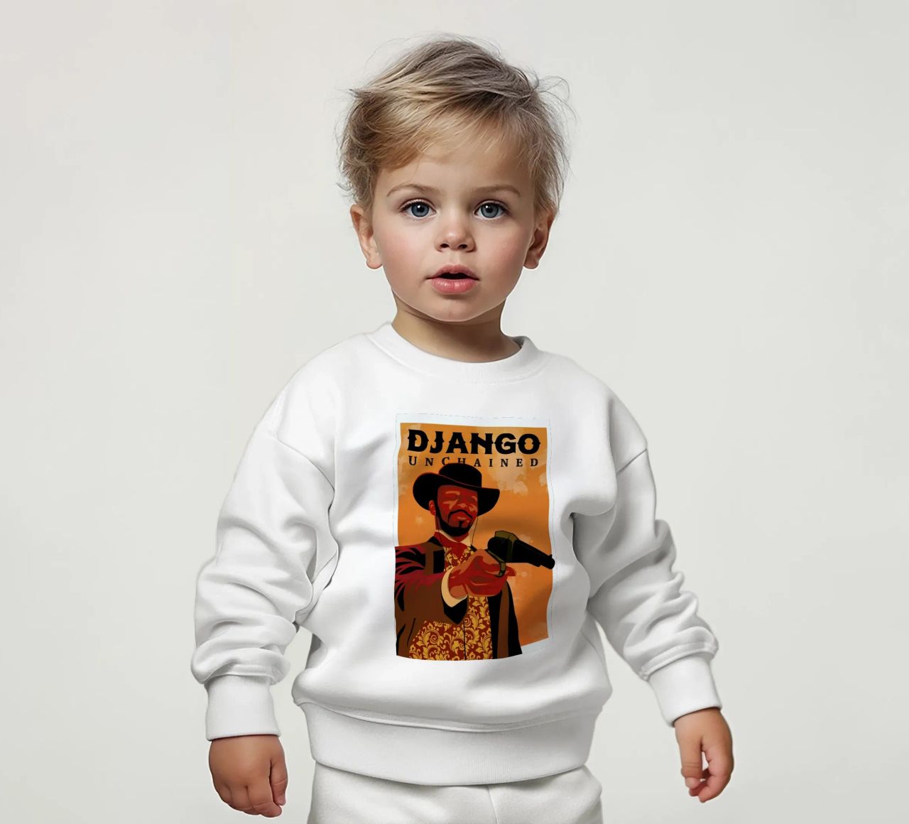 Django Unchained felpa neonato da Gallery Print and Art Limited