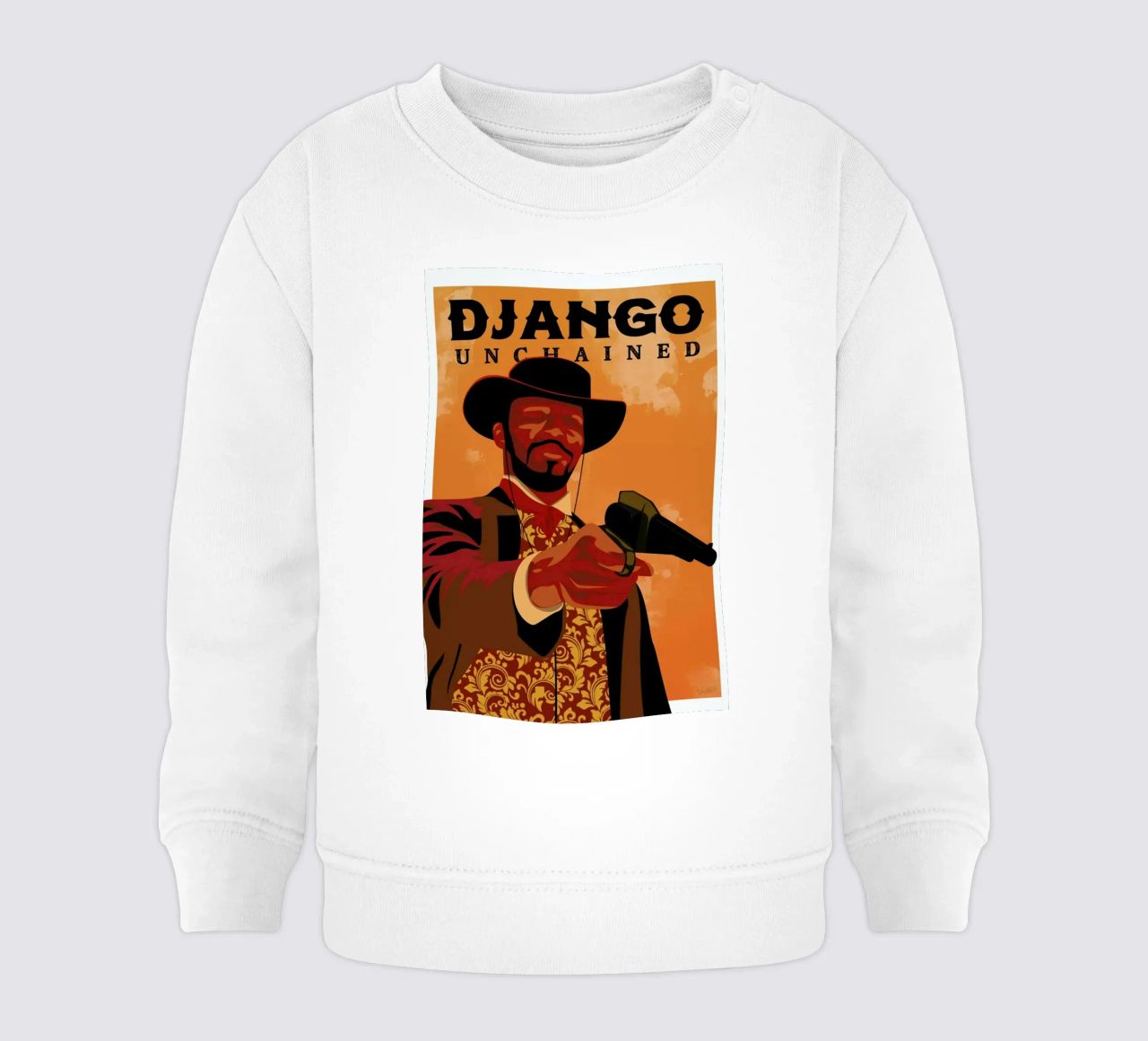 Django Unchained felpa neonato da Gallery Print and Art Limited