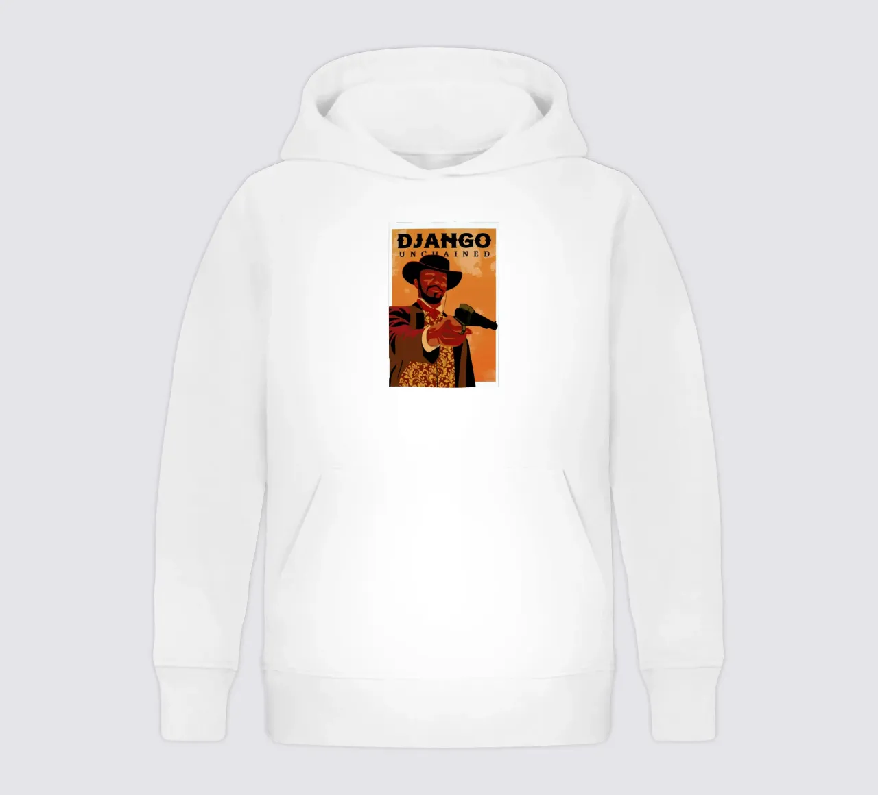 Django Unchained felpa bambino con cappuccio da Gallery Print and Art Limited