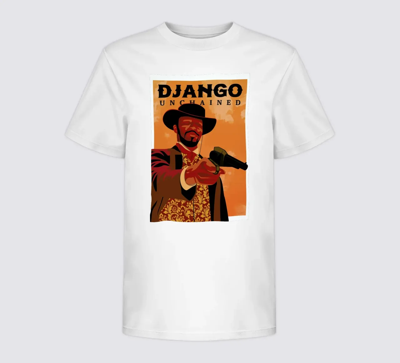 Django Unchained t-shirt bambini da Gallery Print and Art Limited