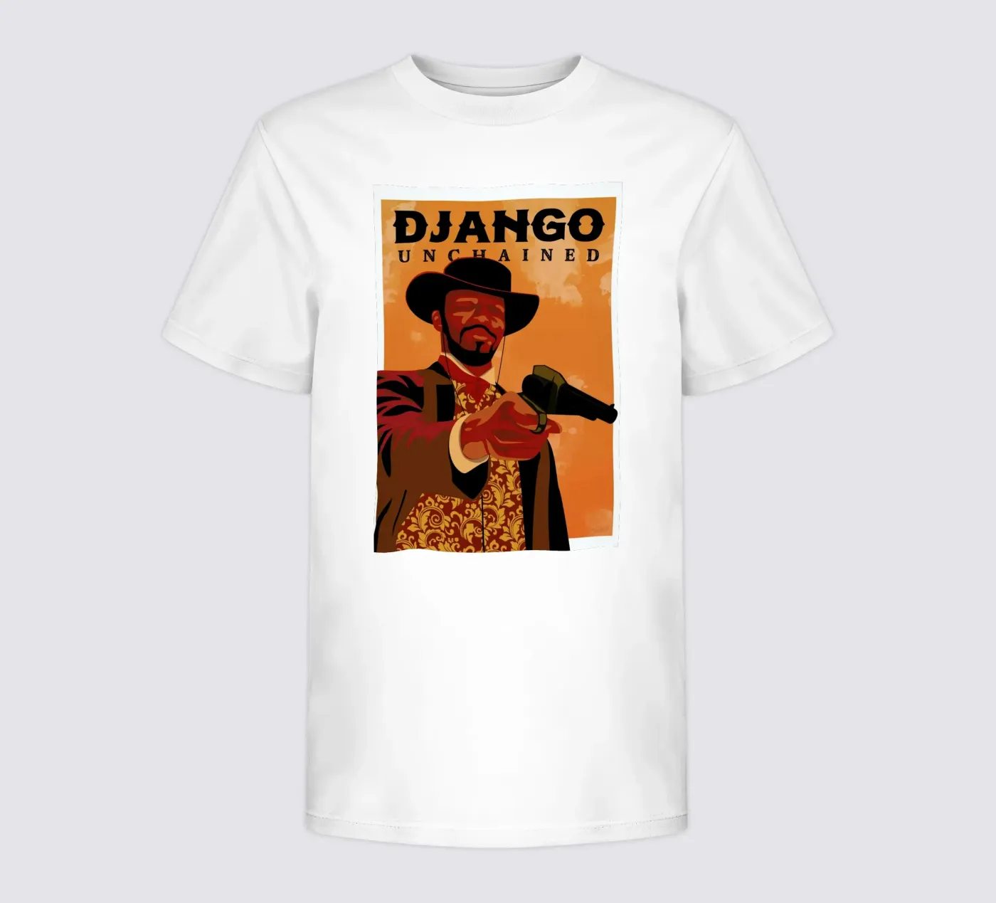 Django Unchained t-shirt bambini da Gallery Print and Art Limited
