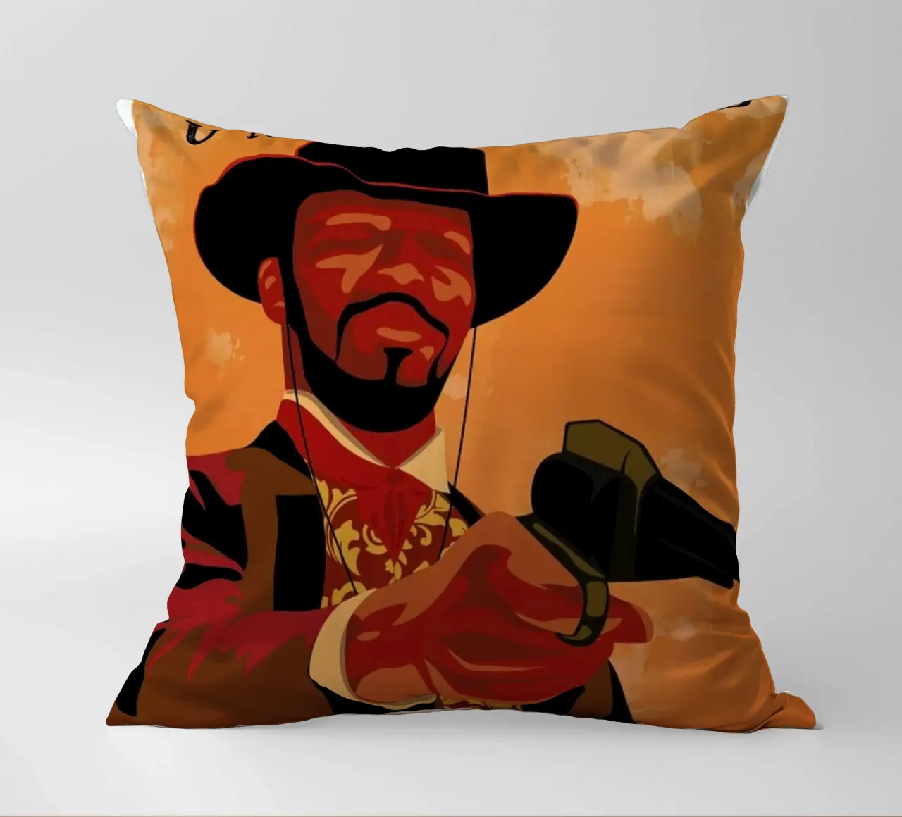 Django Unchained Kissen von Gallery Print and Art Limited