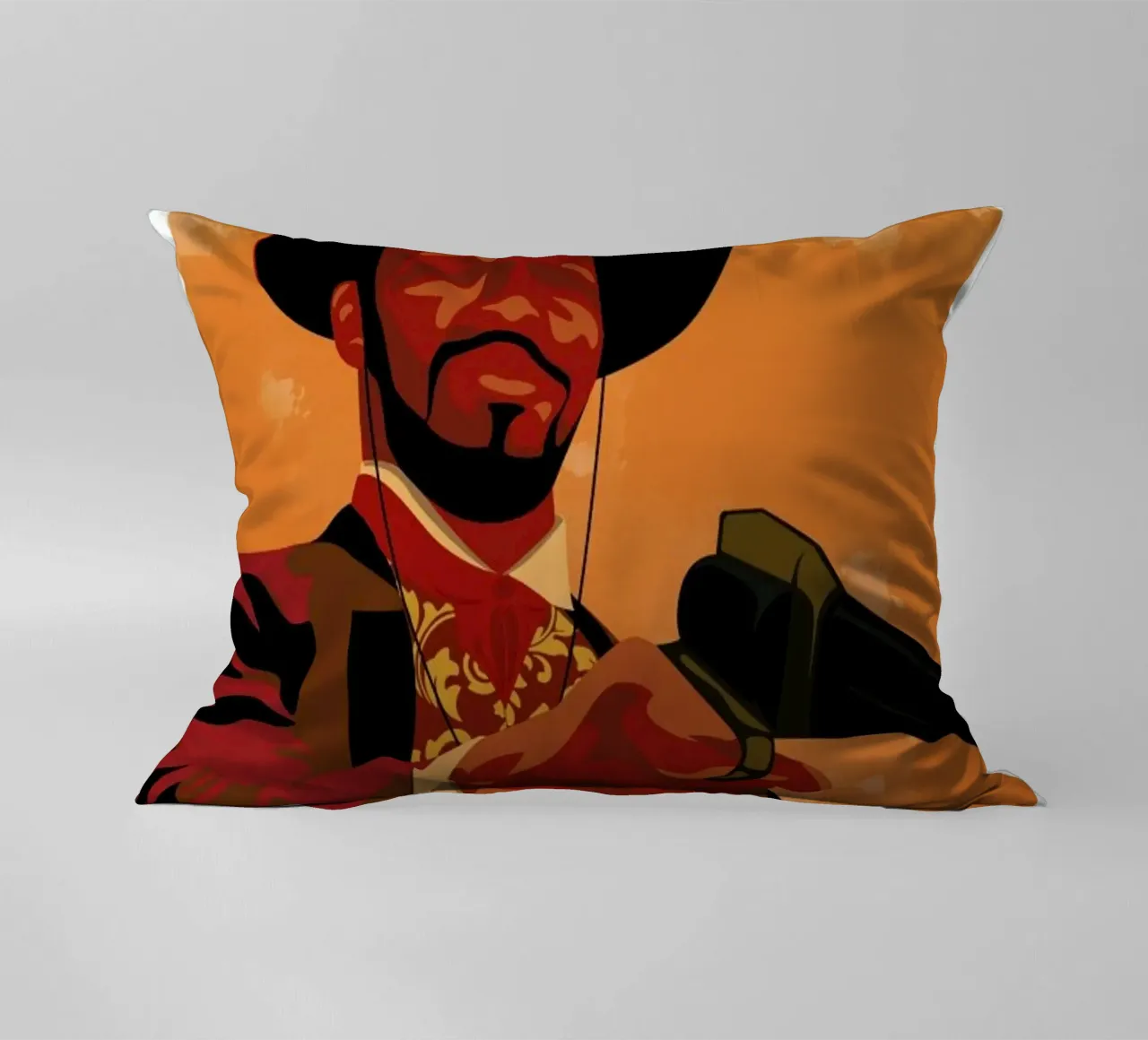 Django Unchained Kissen von Gallery Print and Art Limited