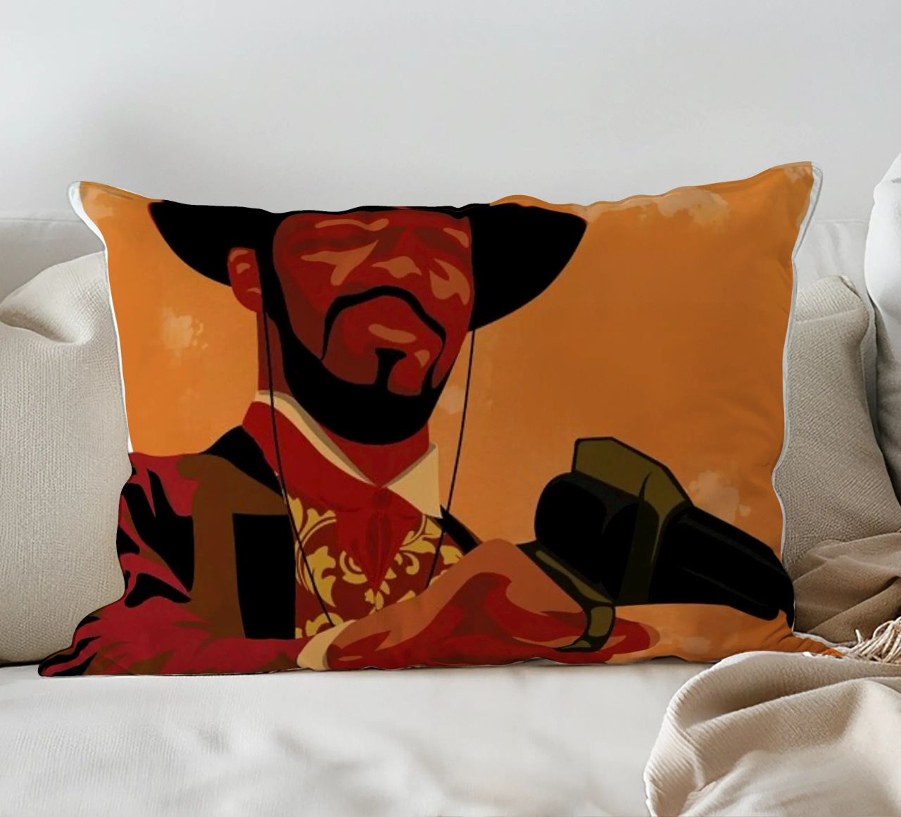 Django Unchained cuscino da Gallery Print and Art Limited