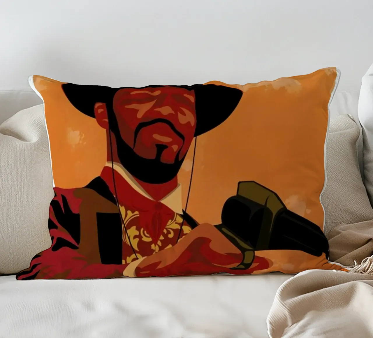 Django Unchained Kissen von Gallery Print and Art Limited
