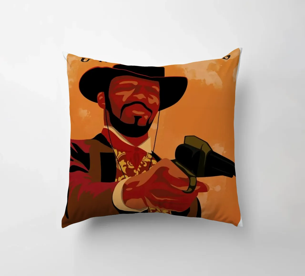 Django Unchained Kissen von Gallery Print and Art Limited