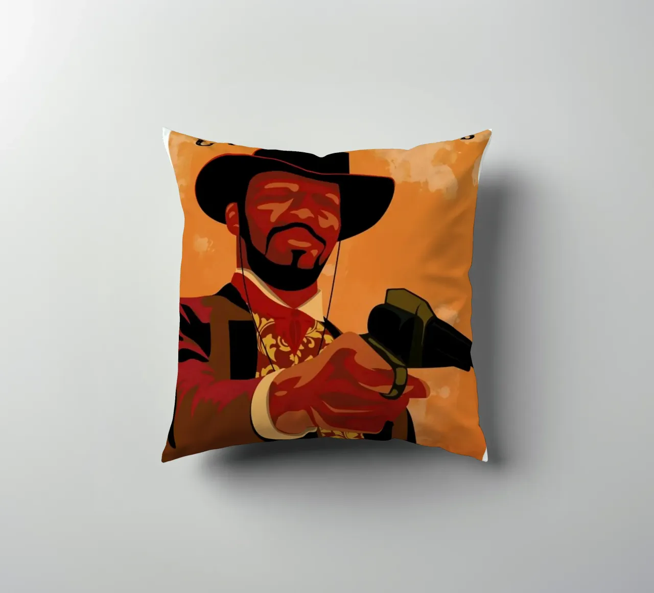 Django Unchained cuscino da Gallery Print and Art Limited