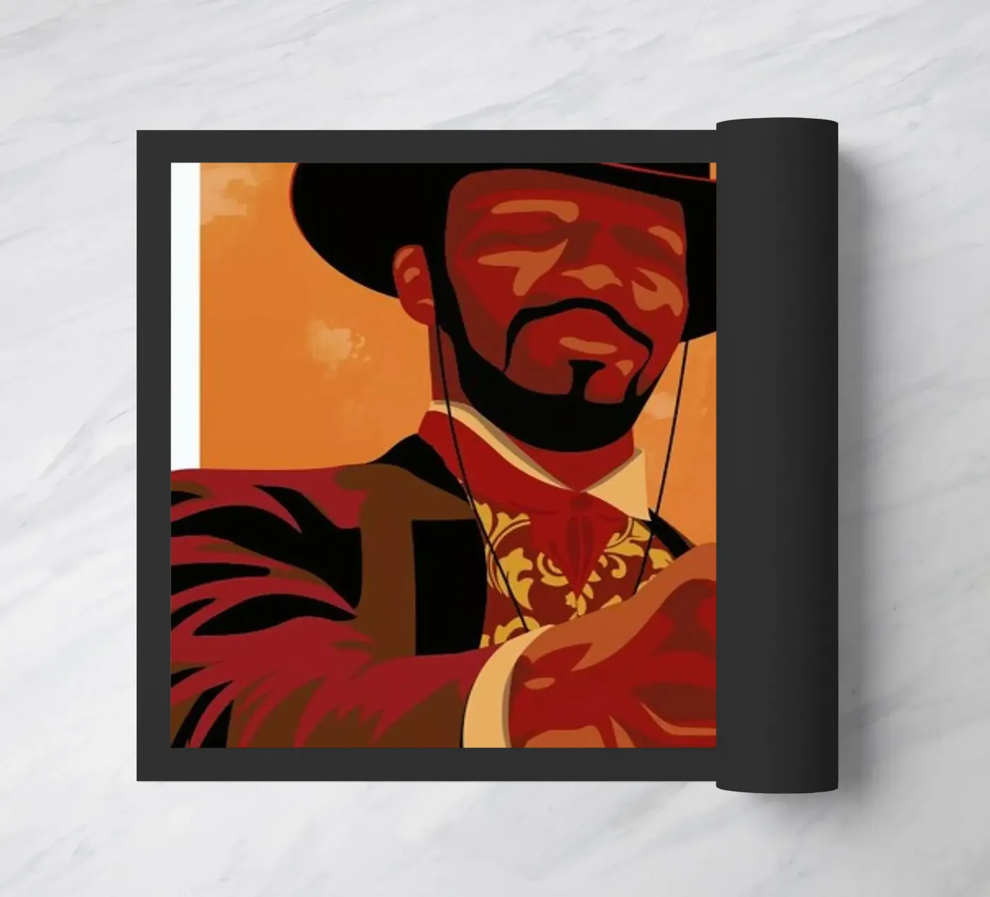 Django Unchained deurmat van Gallery Print and Art Limited
