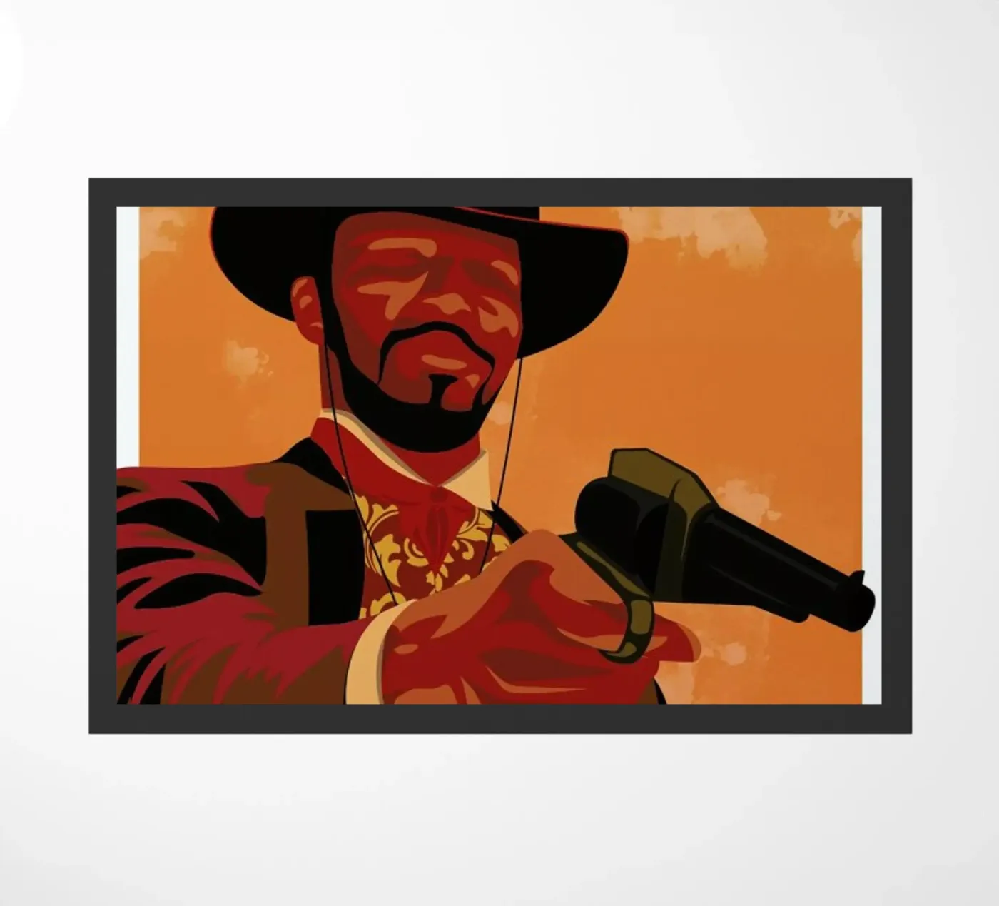Django Unchained deurmat van Gallery Print and Art Limited