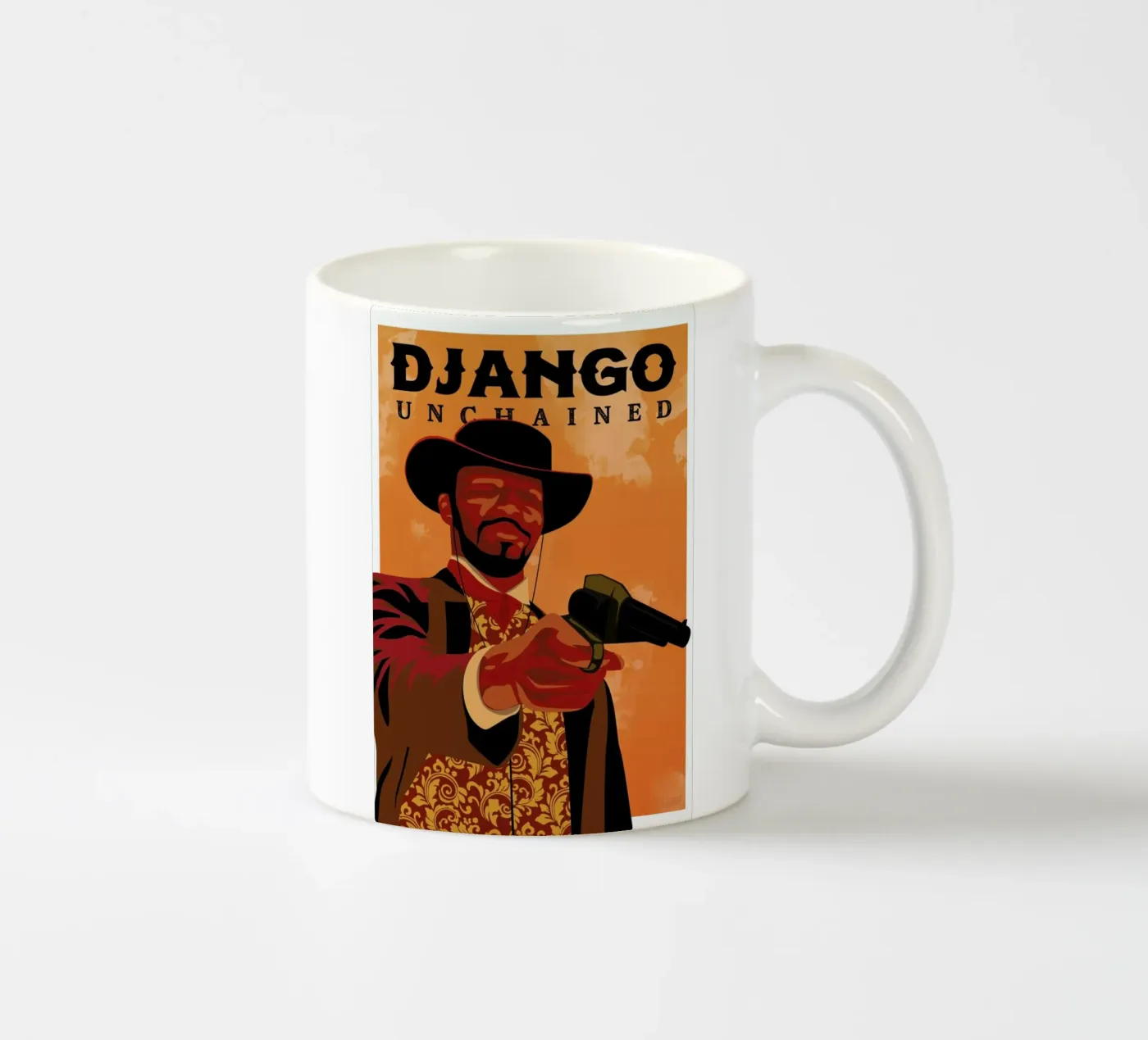 Django Unchained ceramic mug by Gallery Print and Art Limited