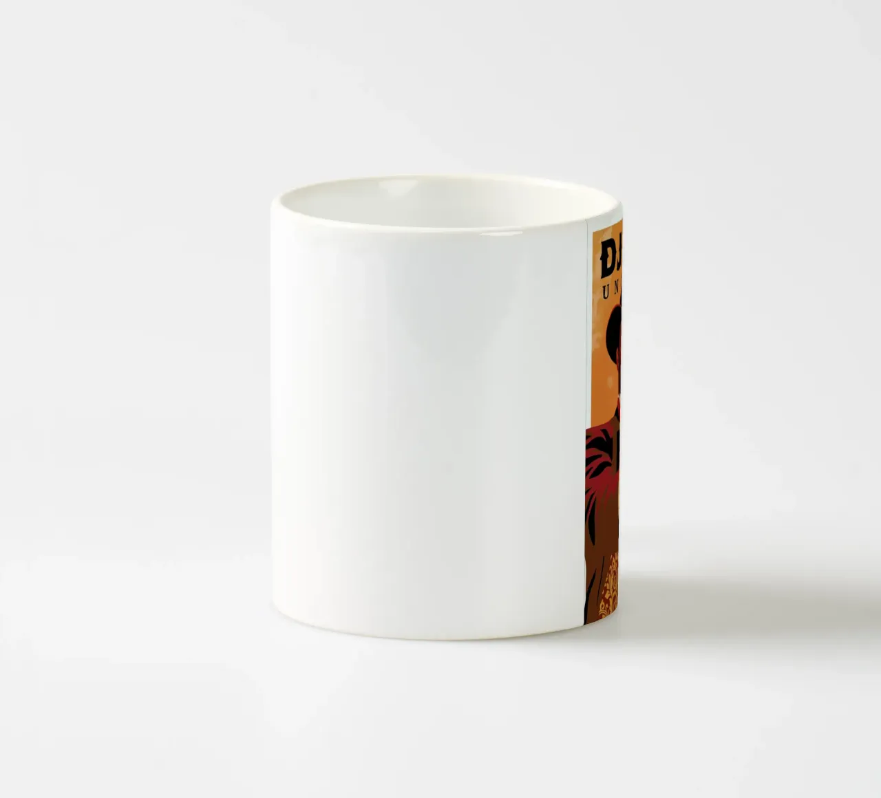 Django Unchained taza de cerámica de Gallery Print and Art Limited
