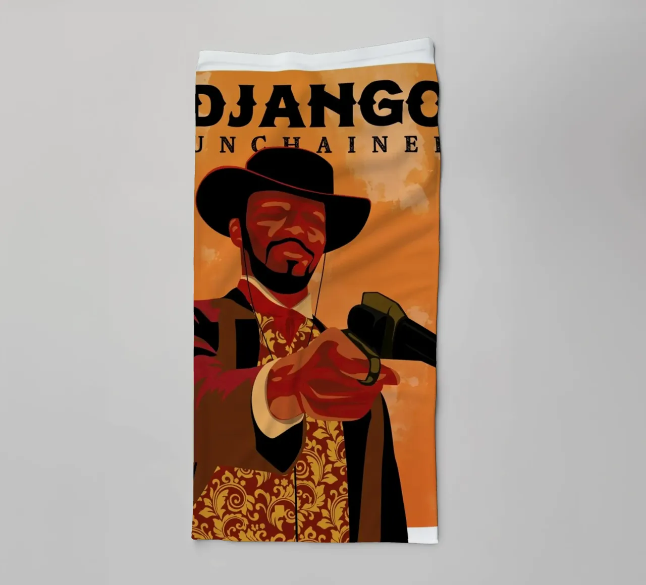 Django Unchained asciugamano da bagno da Gallery Print and Art Limited
