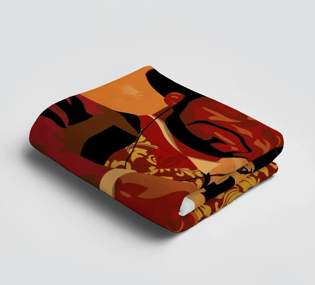 Django Unchained badhanddoek van Gallery Print and Art Limited