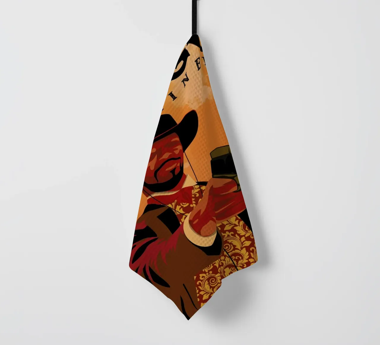 Django Unchained tea towel by Gallery Print and Art Limited