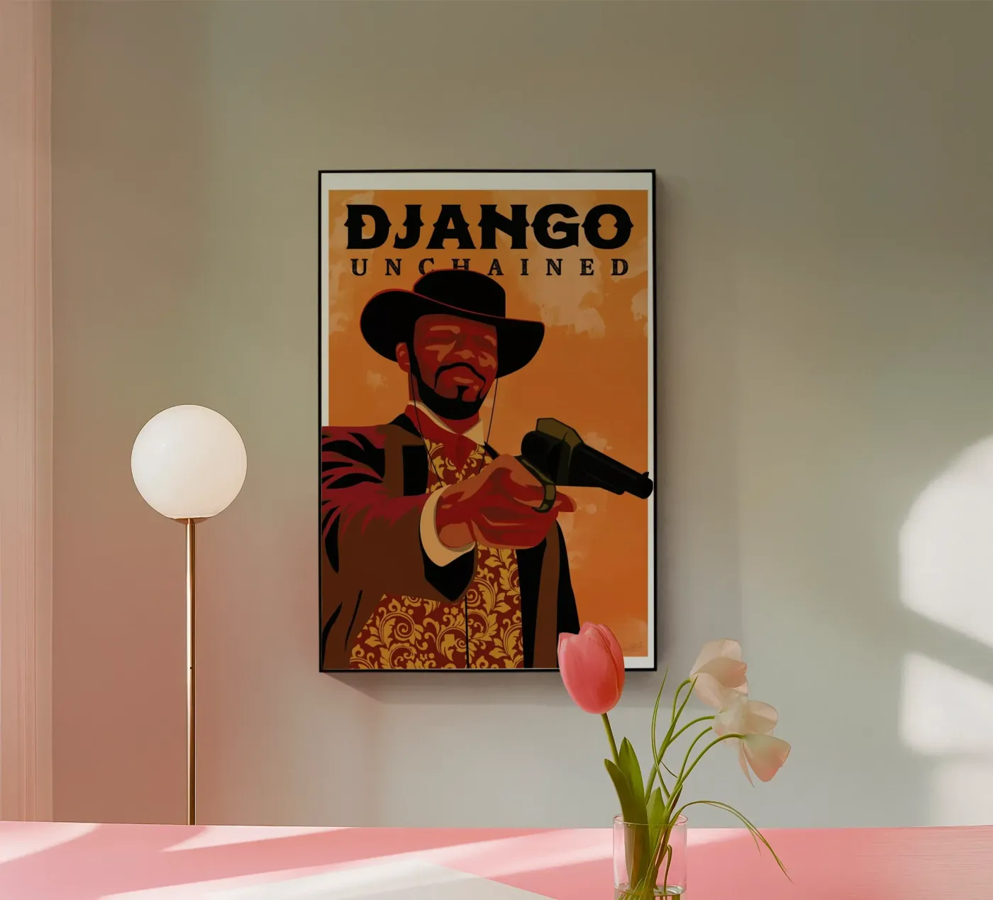 Django Unchained plexiglass da Gallery Print and Art Limited