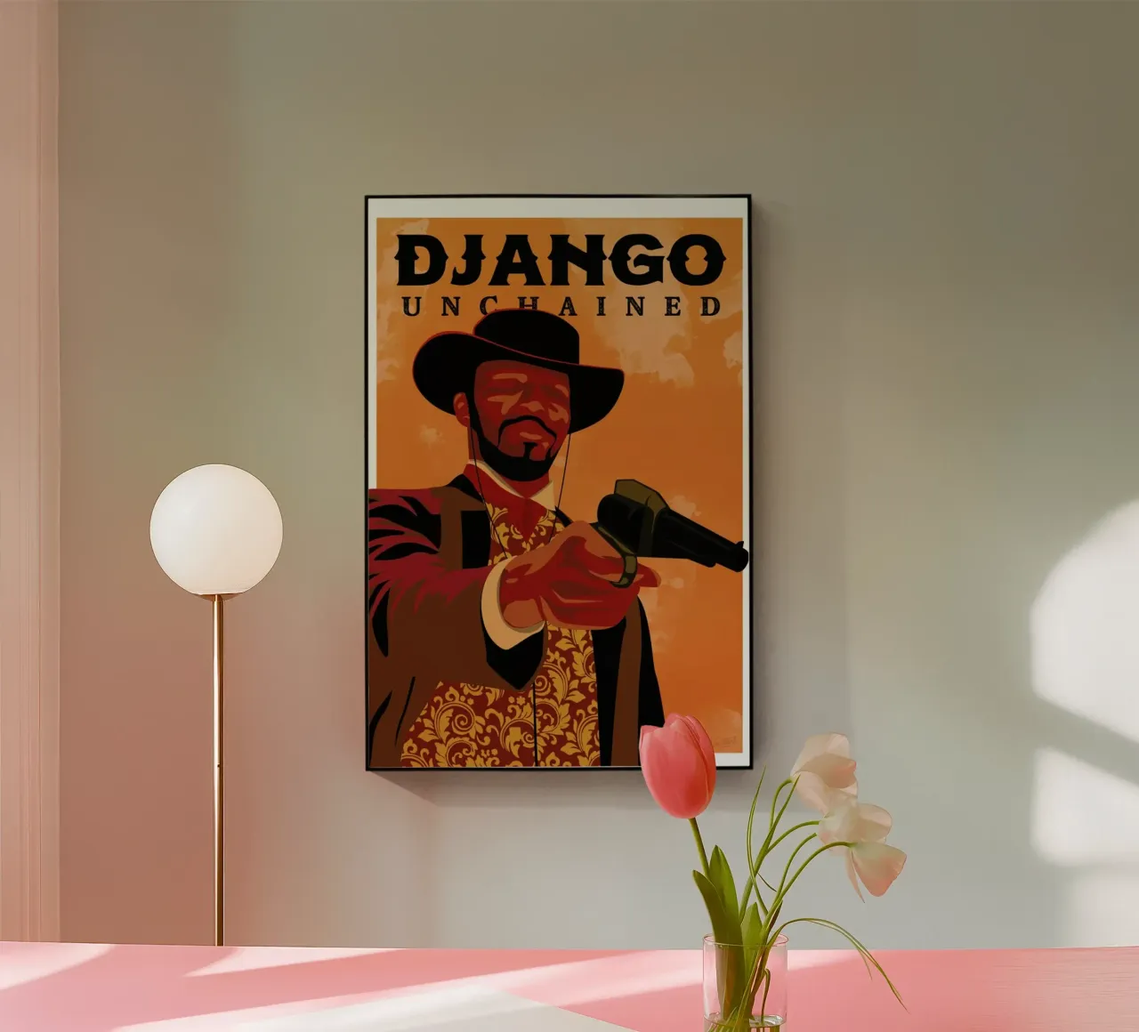 Django Unchained acryl van Gallery Print and Art Limited