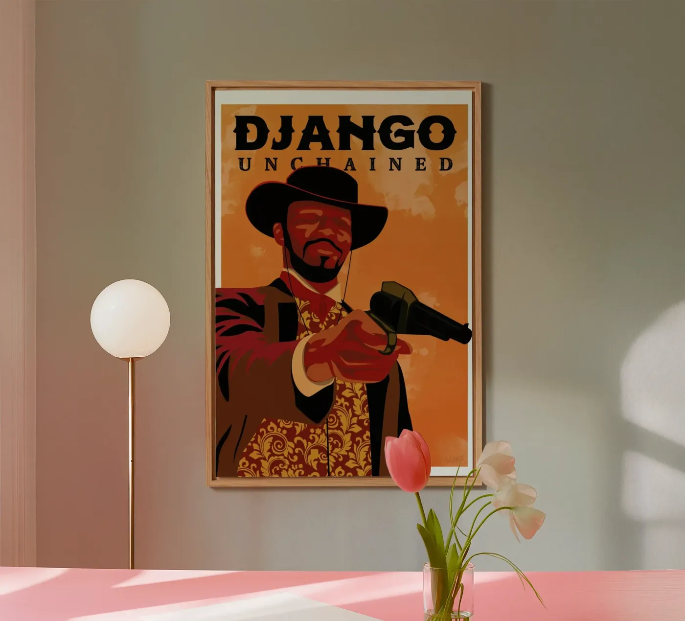 Django Unchained pannello forex da Gallery Print and Art Limited