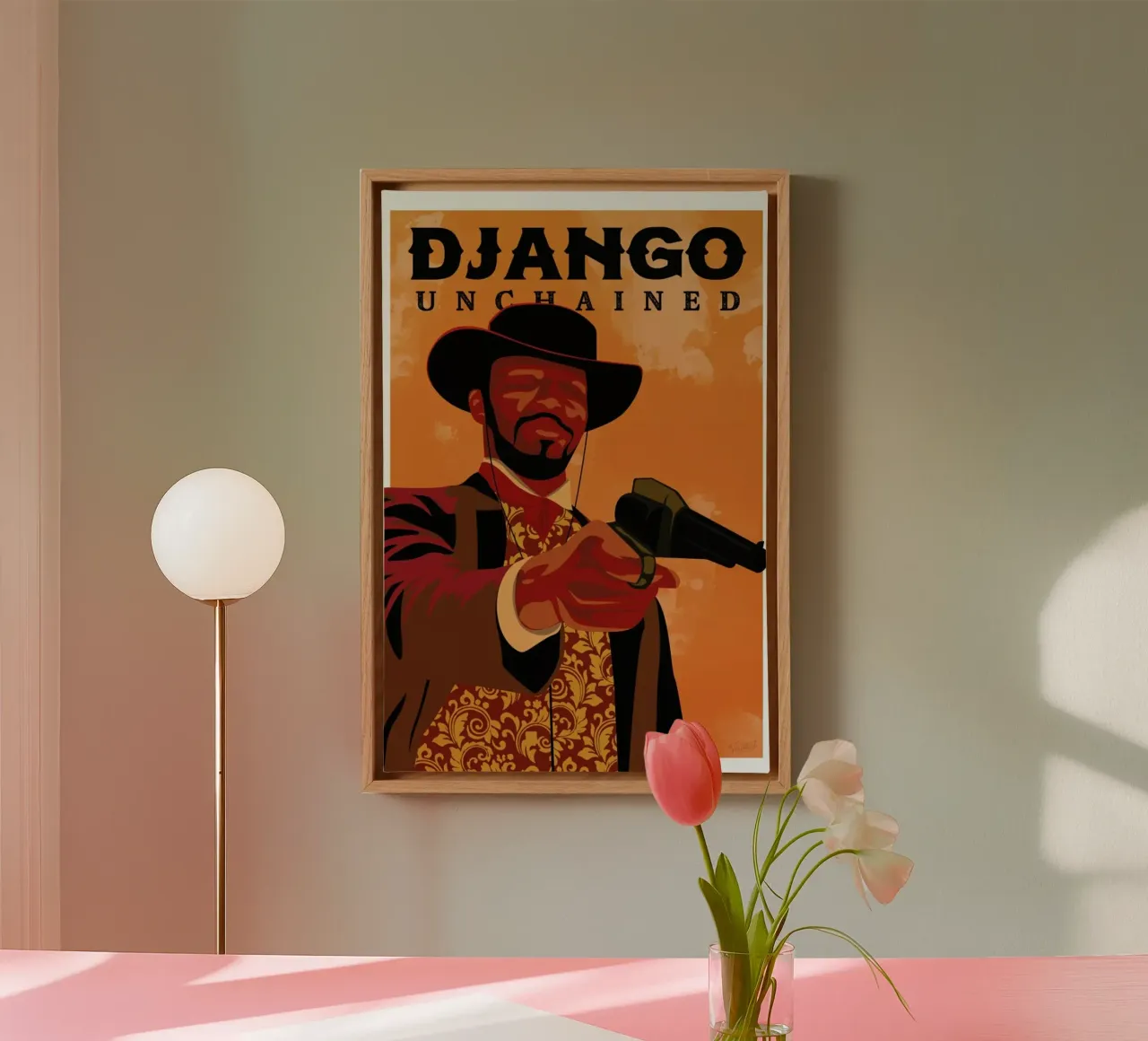 Django Unchained tela da Gallery Print and Art Limited