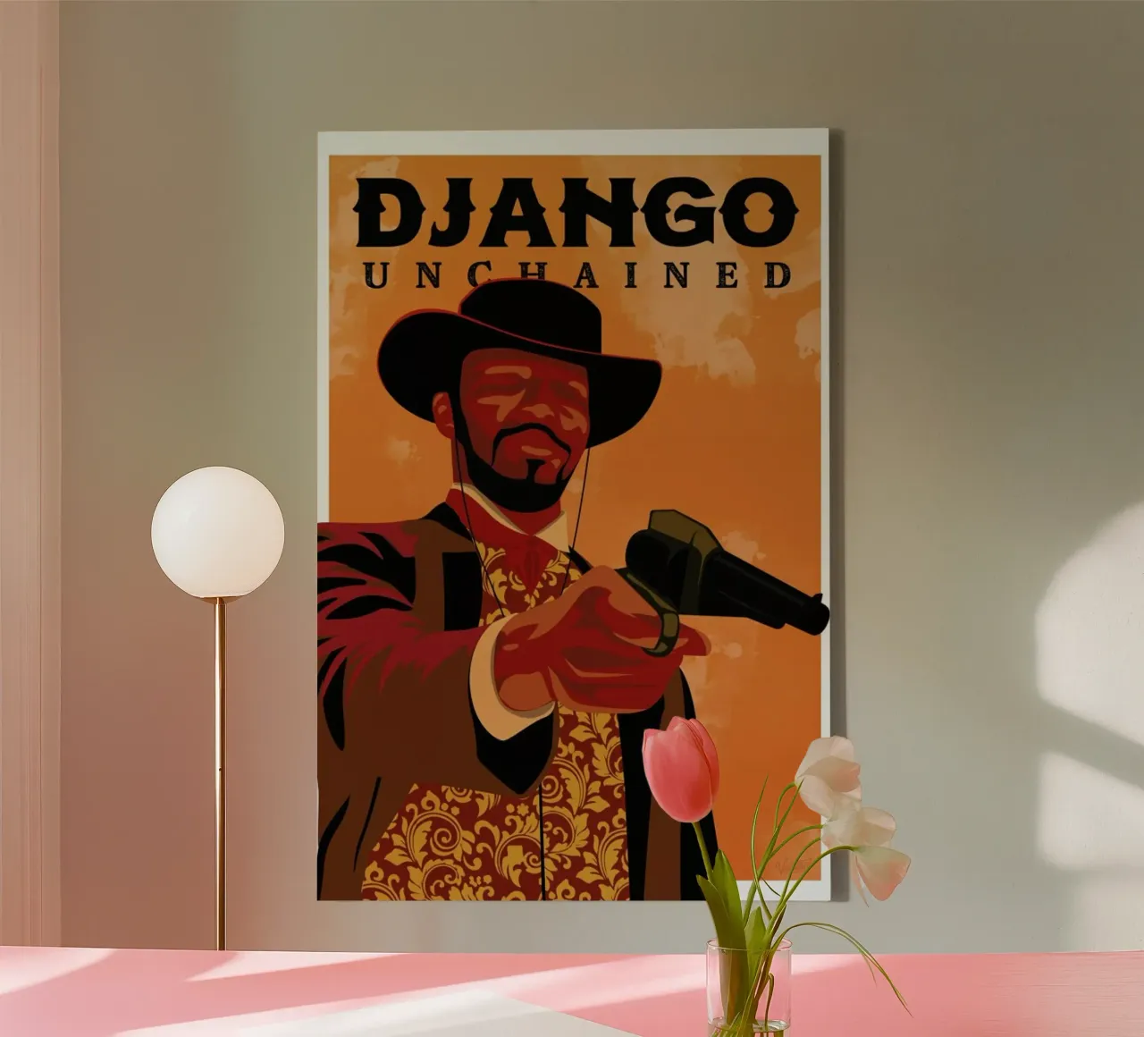 Django Unchained tela da Gallery Print and Art Limited
