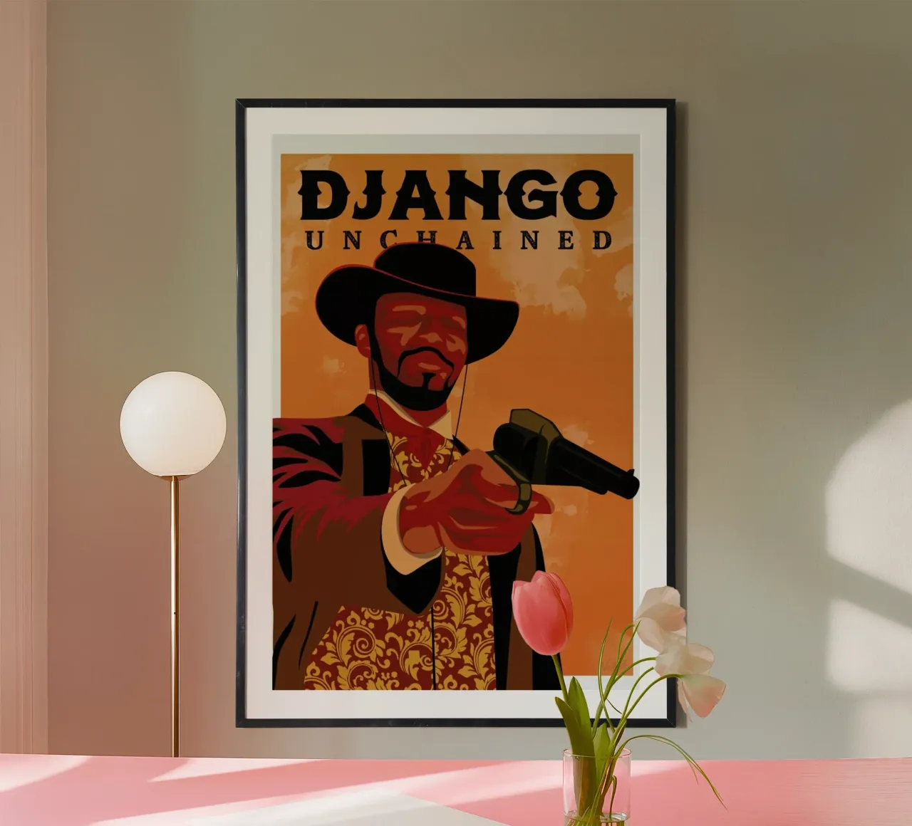 Django Unchained carta hahnemühle da Gallery Print and Art Limited
