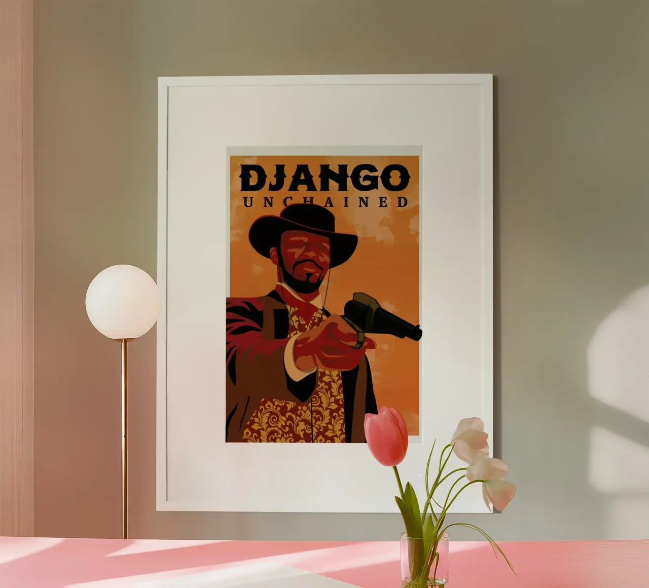 Django Unchained carta hahnemühle da Gallery Print and Art Limited