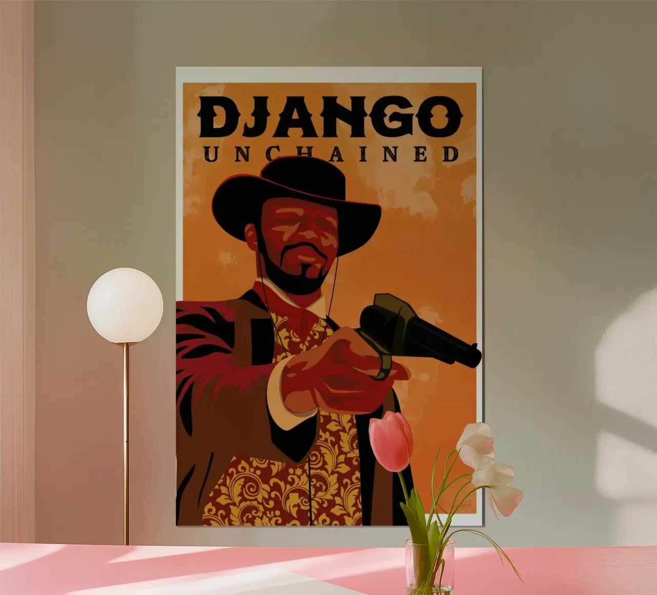 Django Unchained carta hahnemühle da Gallery Print and Art Limited
