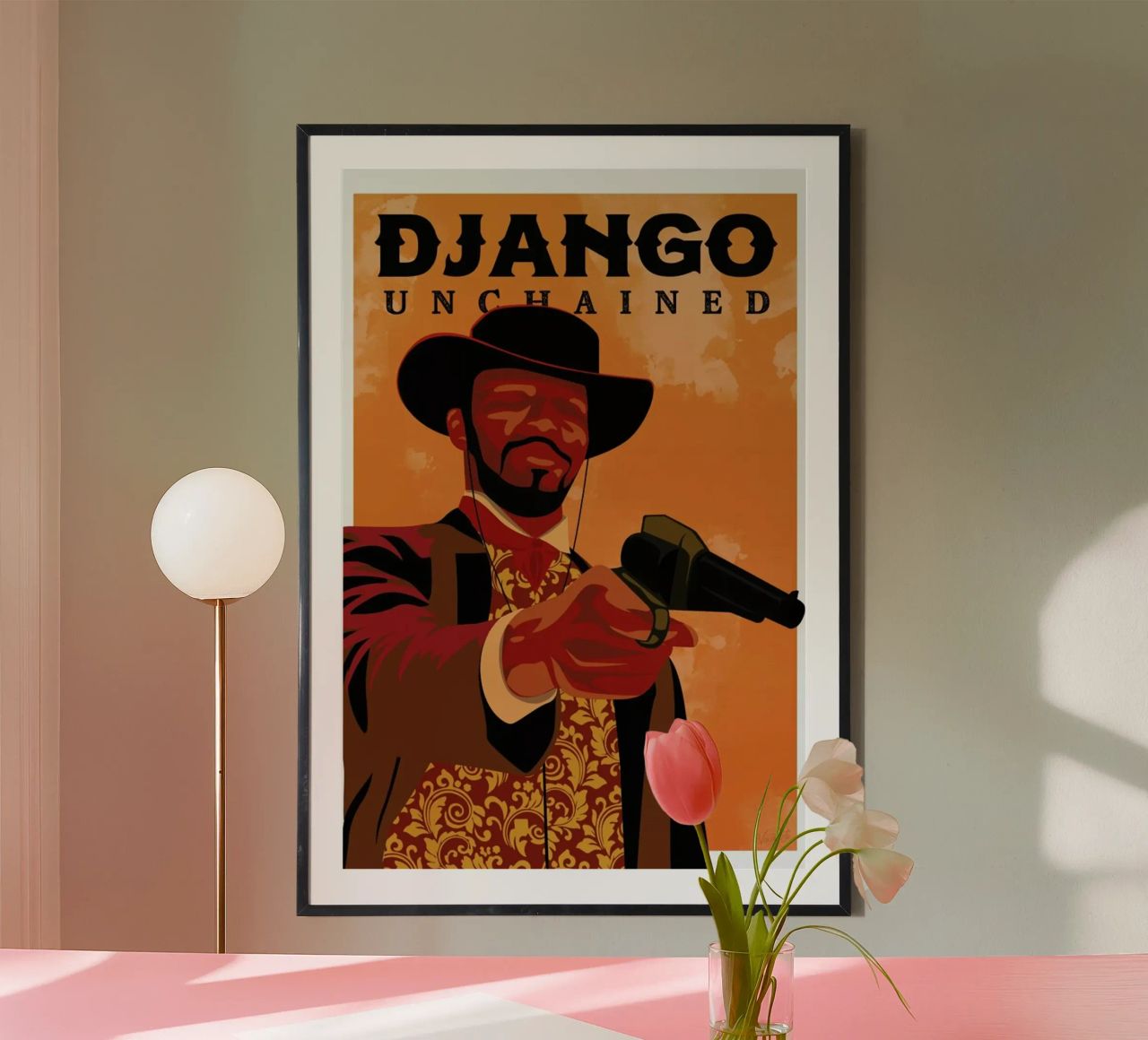 Django Unchained carta hahnemühle da Gallery Print and Art Limited