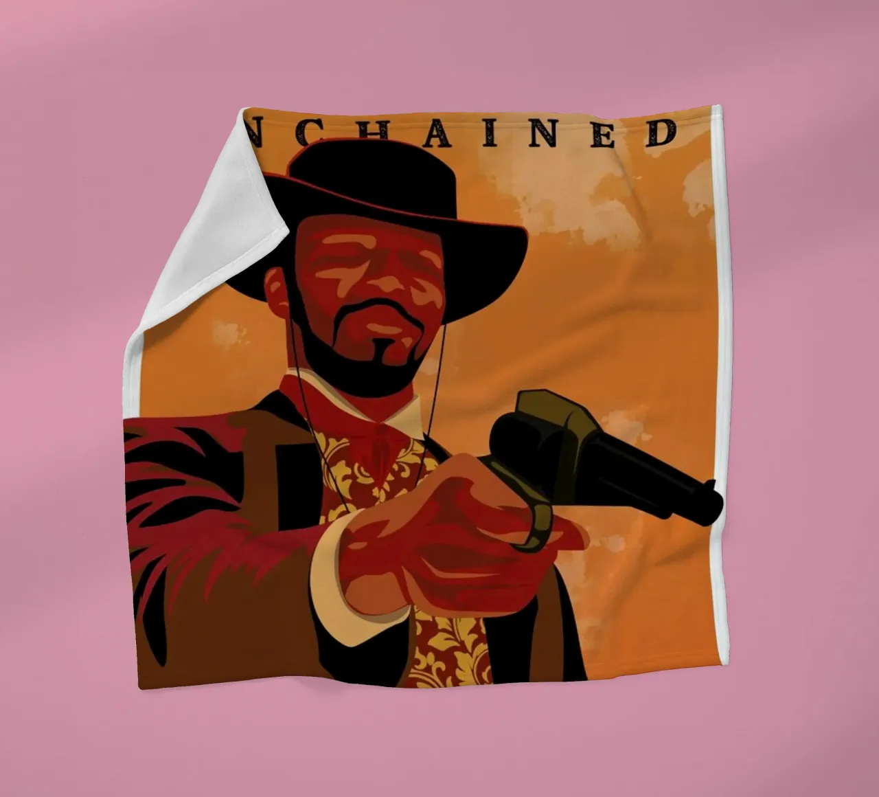 Django Unchained coperta in pile da Gallery Print and Art Limited