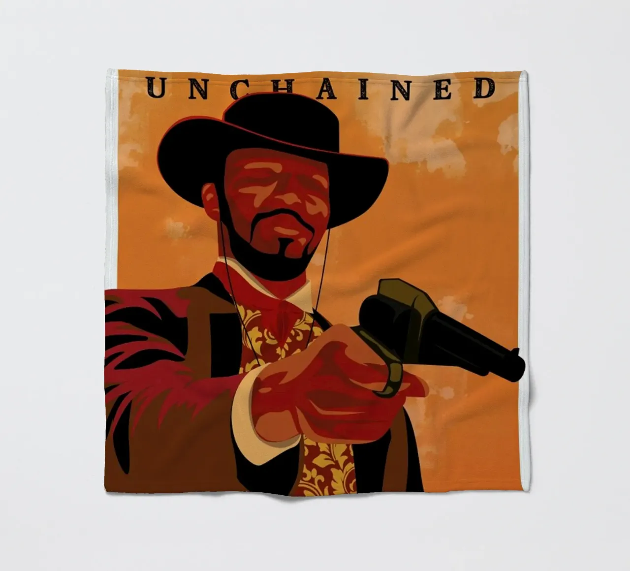 Django Unchained coperta in pile da Gallery Print and Art Limited