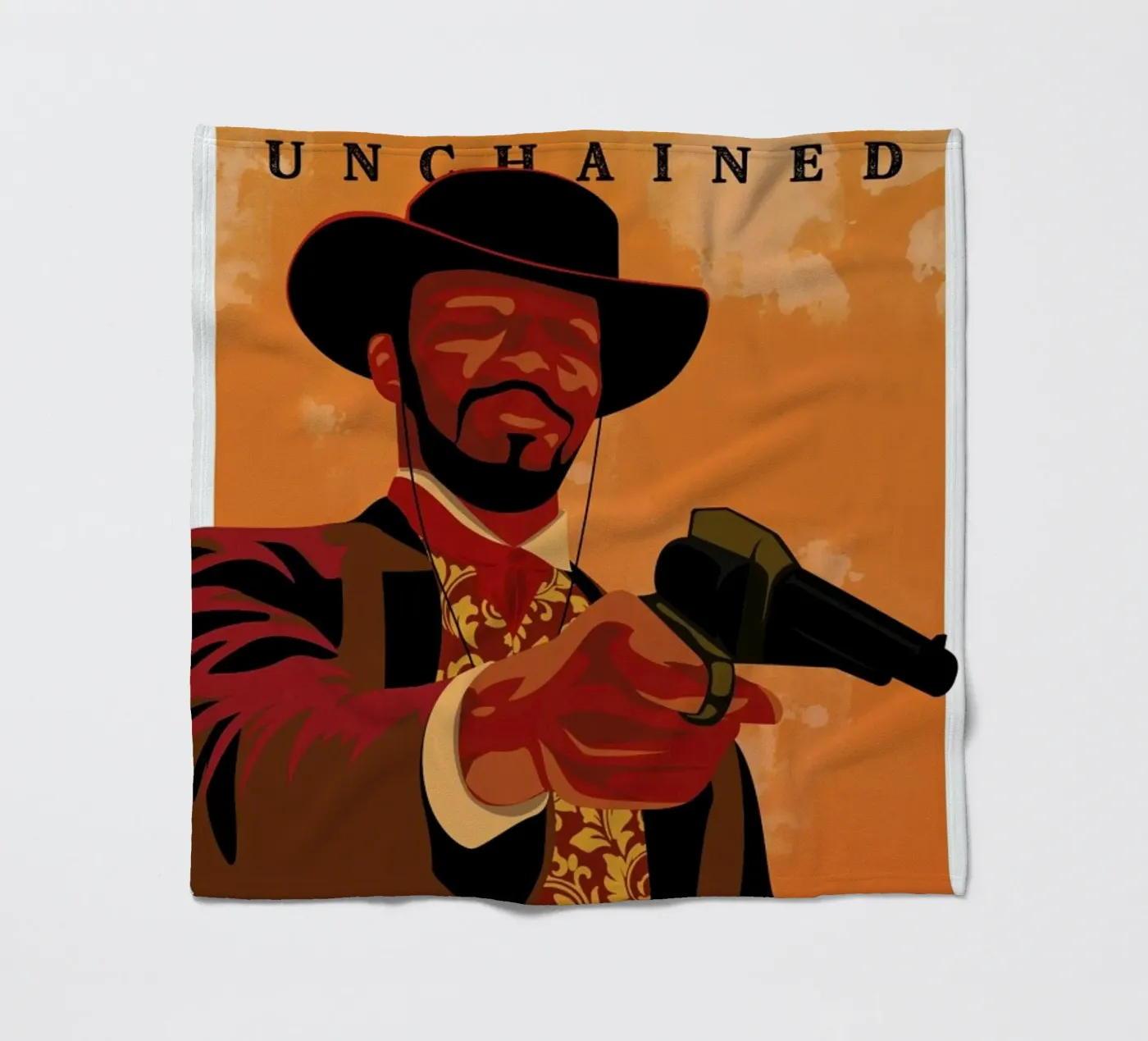 Django Unchained coperta in pile da Gallery Print and Art Limited