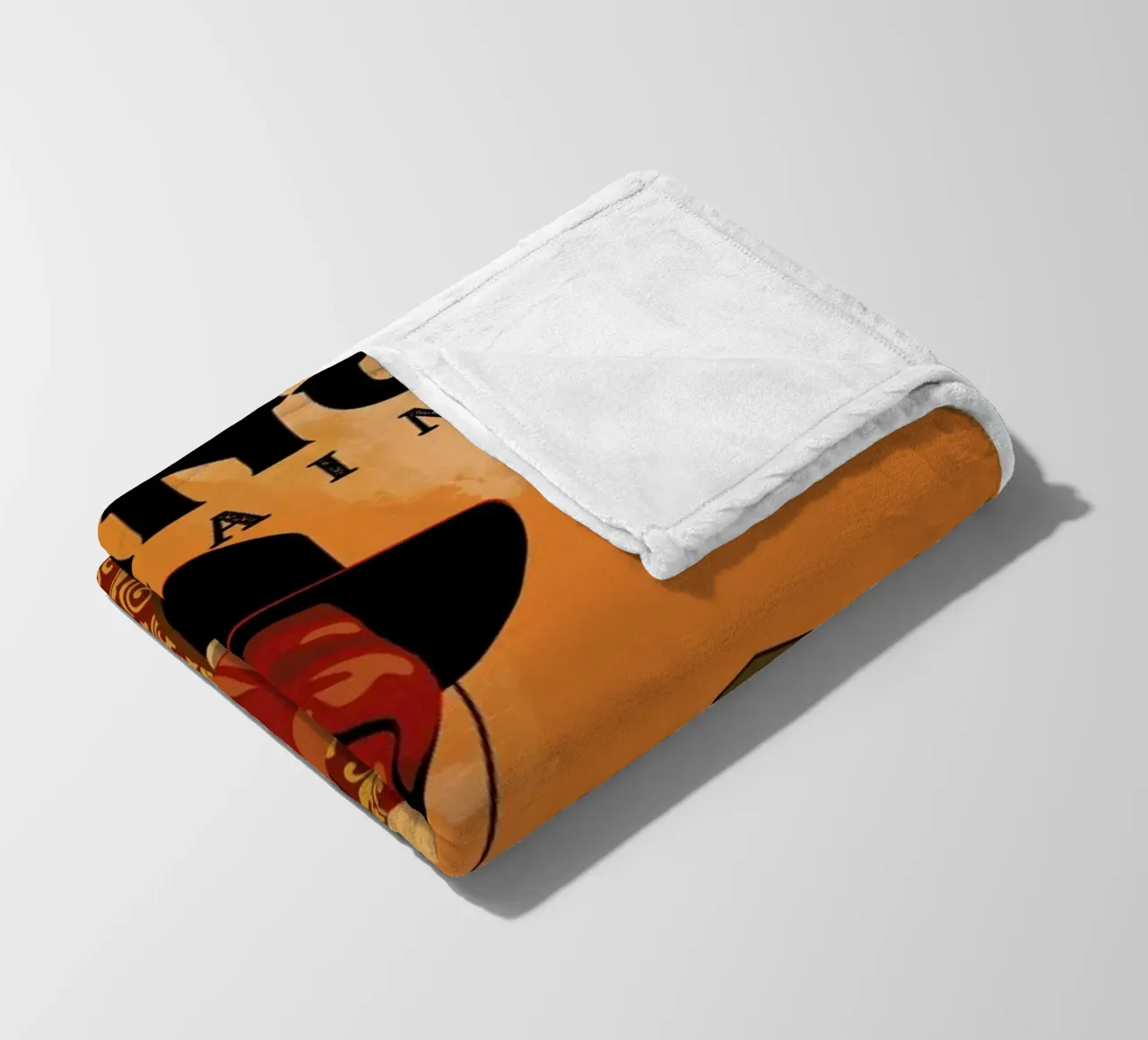 Django Unchained coperta in pile da Gallery Print and Art Limited