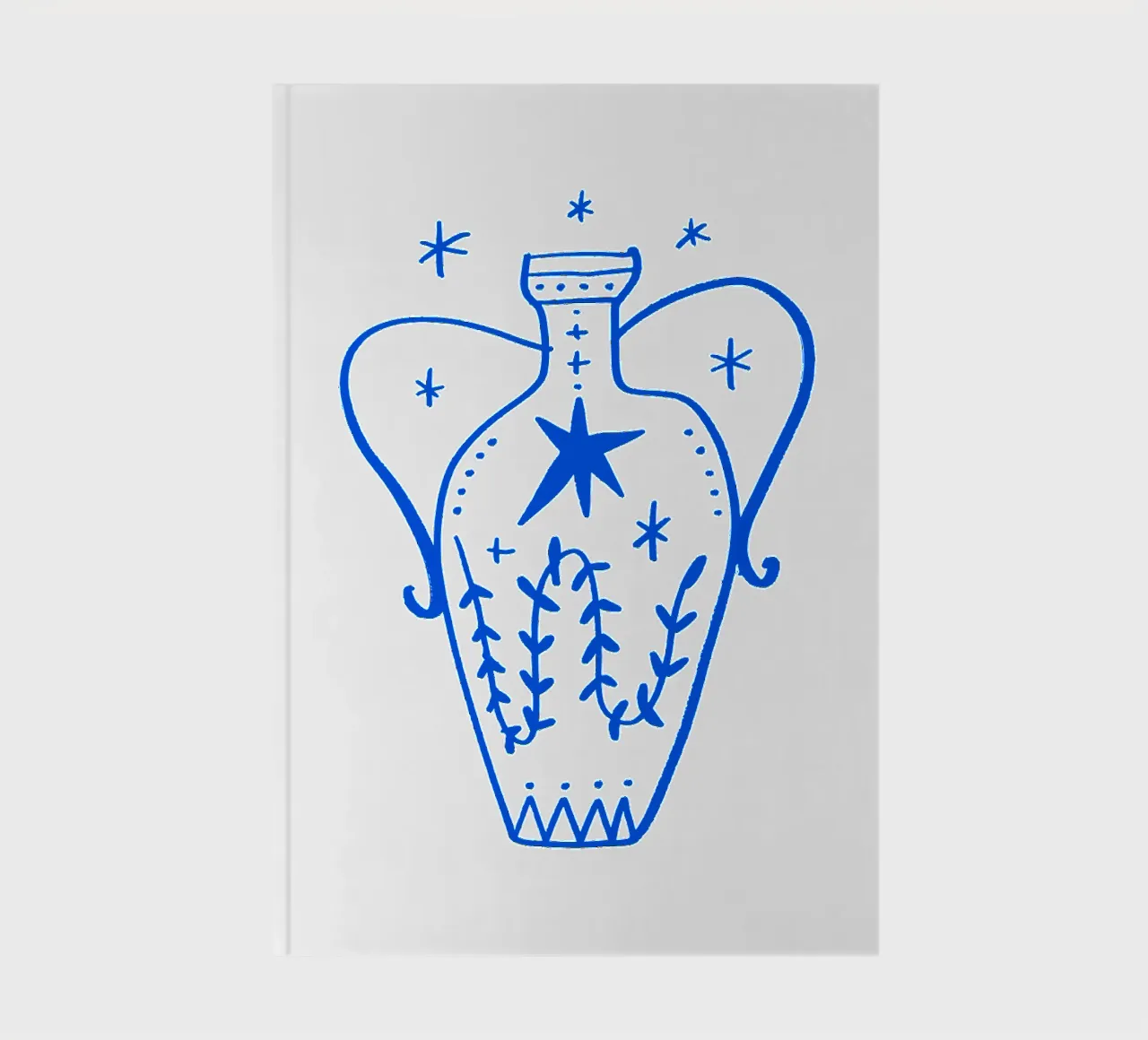 Blue Amphora (Without Background) diario da treechild
