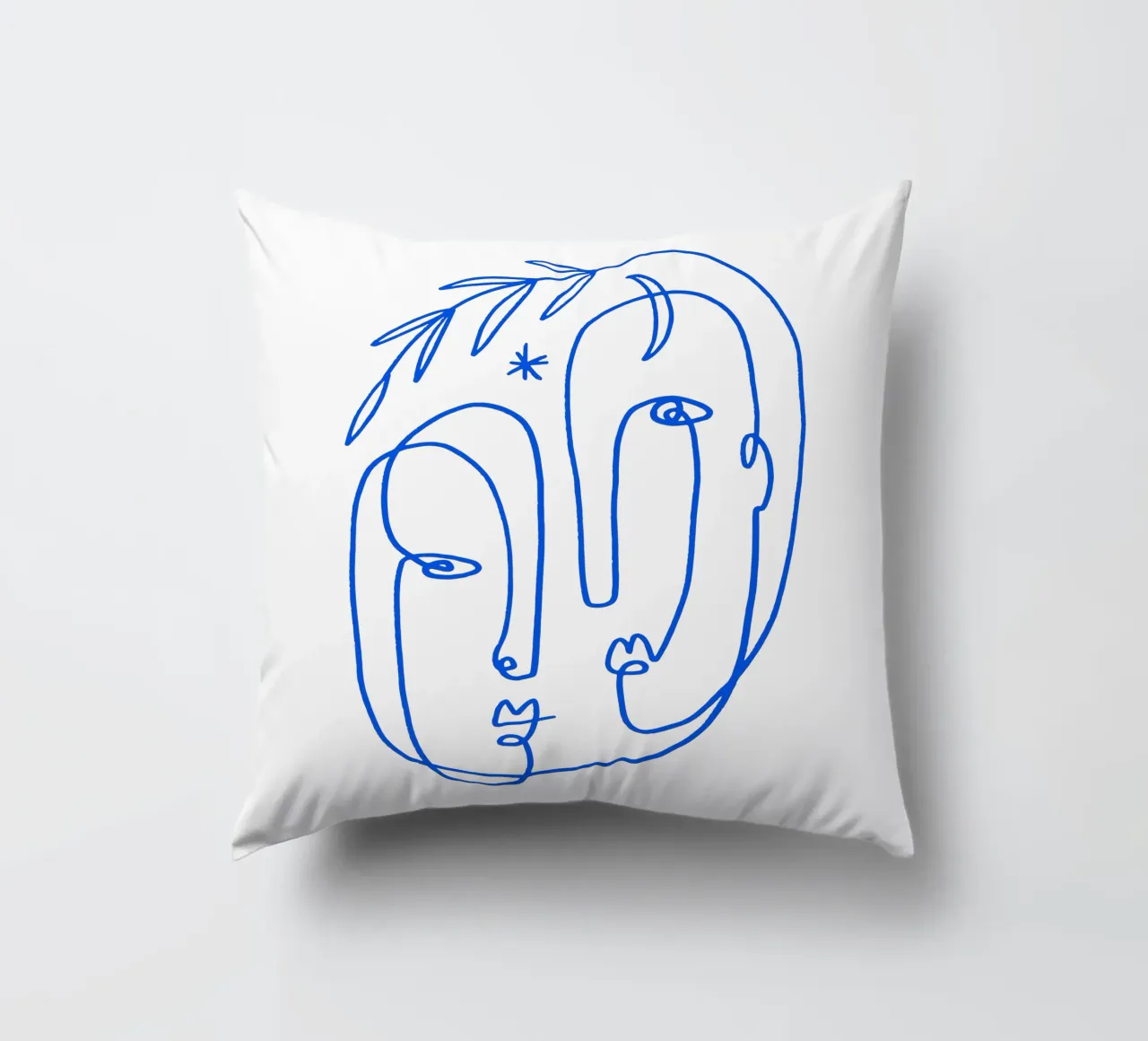 Two Souls No 02 (without Background) cuscino da treechild