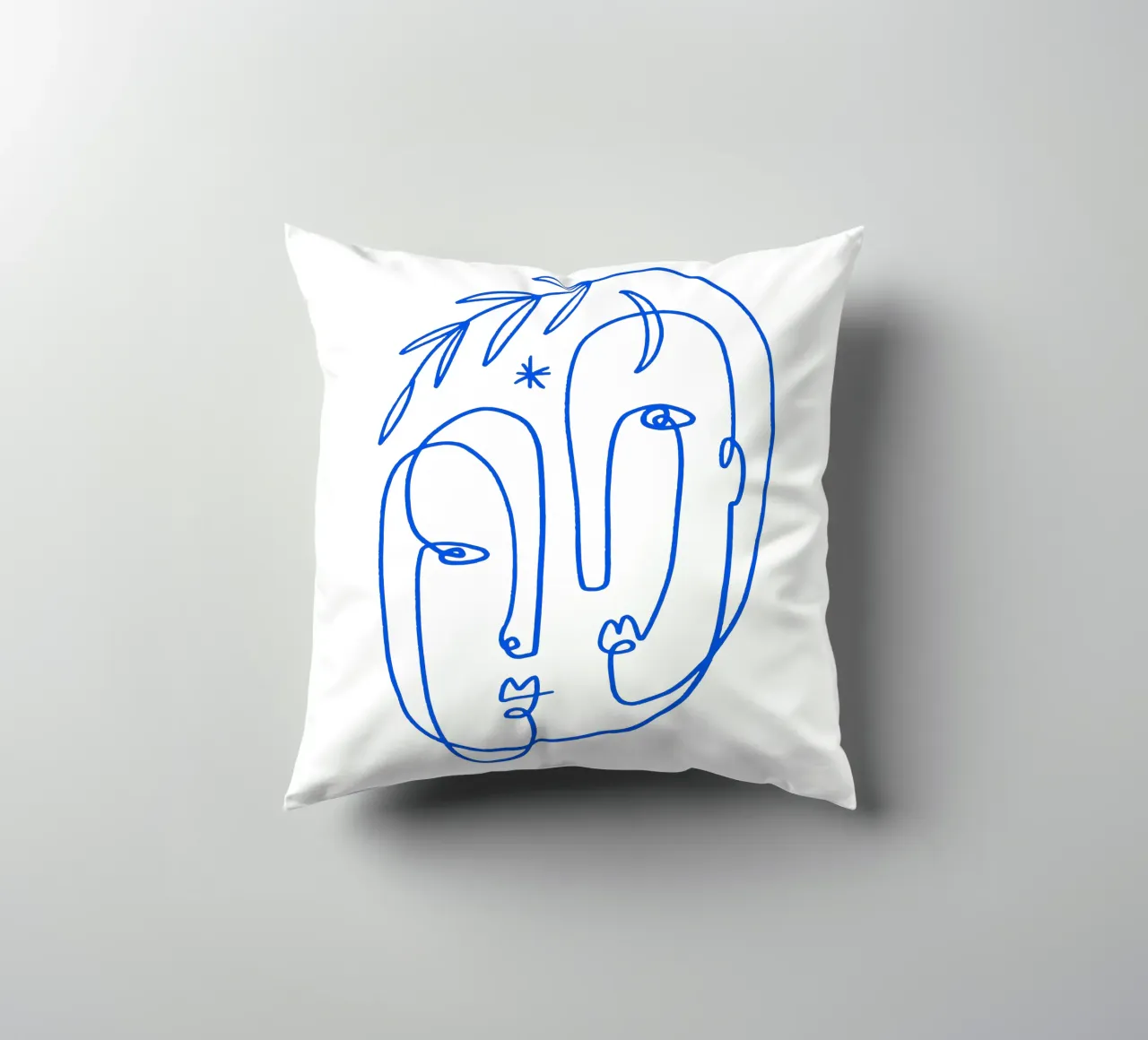 Two Souls No 02 (without Background) cuscino da treechild