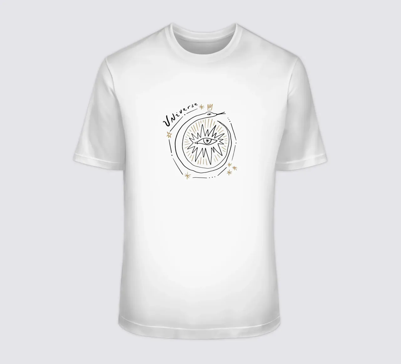 Universe (Without Background) t-shirt da treechild