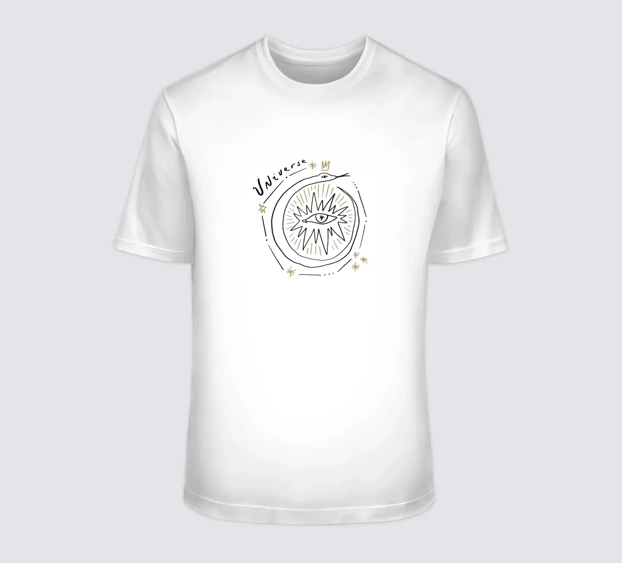 Universe (Without Background) t-shirt da treechild