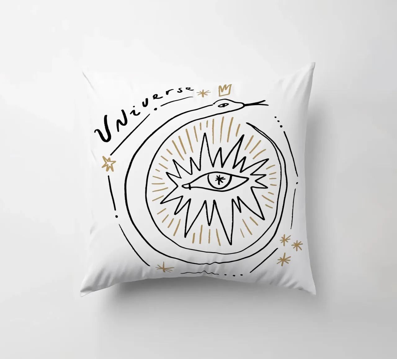 Universe (Without Background) cuscino da treechild