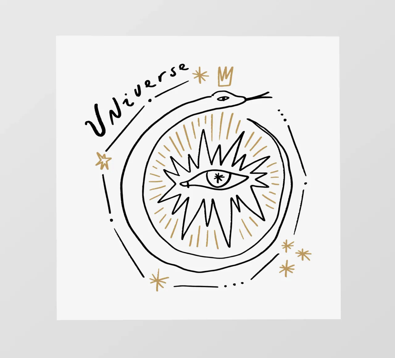 Universe (Without Background) telo in pvc da treechild