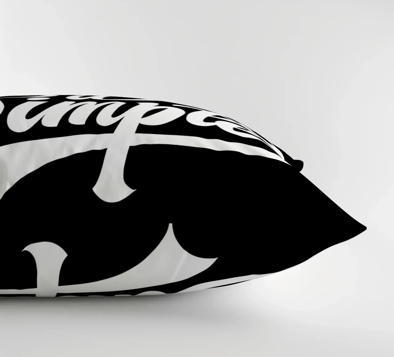 Elegant Keep It Simple Cursive Typography decorative cushion by inspirational quote