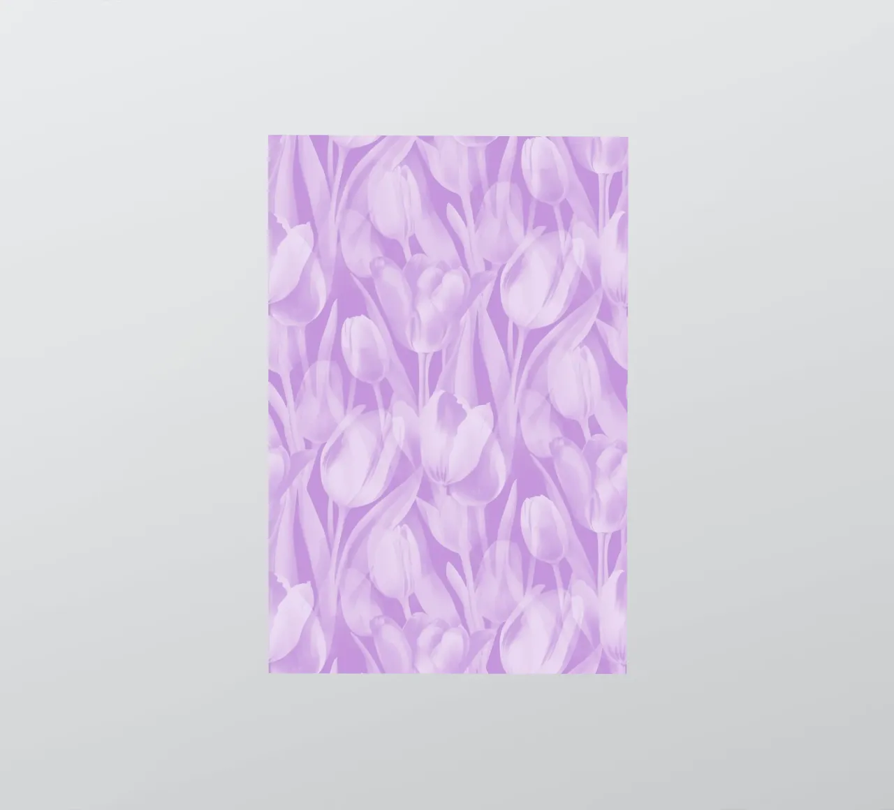 Tulips Lavender and White sticker by SilverPegasus